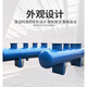Manifold water collector circulating water collector manifold HVAC accumulated water manifold pipe diverter DN250