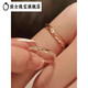 Xuanshi wedding ring 18k rose gold wedding ring engagement ring light luxury live design couple ring men's ring women's ring