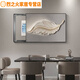 Moderne einfache Messkasten-Dekoration Malerei minimalistischer abstrakter Schwachstromkasten-Cover-Maler-Restaurant-Verteilungsbox Hängende Malerei ohne Loch Stanze JD11762 [Abstract Space] 55*45 cm (Cover 45*35) Hydraulisch schwarzer Rahmen