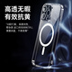 Made in JD.com Apple iPhone 15 ProMax mobile phone case magnetic protective case magsafe magnetic charging case ultra-thin airbag anti-fall mobile phone case men and women transparent