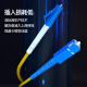 诺可信（Nokoxin）电信级光纤跳线SC-SC单模单芯1/3/5/10米光端机收发器室内家用尾纤 单模单芯SC-LC 1米
