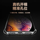 Pinsheng Applicable to Apple X mobile phone case iPhone X mobile phone case 5.8-inch transparent thin anti-scratch soft case airbag anti-fall mobile phone case