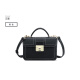 Scarecrow (MEXICAN) women's bag single shoulder crossbody bag women's fashion retro small square bag simple and elegant commuter handbag small square bag birthday gift black