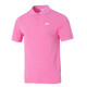 Nike (Nike) Men's 2025 Summer New Sports y Polo informal Camiseta de polo sincera transpirable Camiseta de manga corta FN3895-675 Pink L