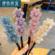 缪色（MiU Se）2022新款韩式花朵盘发器简约气质丸子头扎发发饰懒人蓬松神器 卡其咖纱花盘发器
