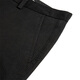Tanzen mit dem Wolf [Baumwollfunktion bequem] Casual Pendler Mid-T-T-T-Mid-T-T-T-Mid-Waist Dehnung bequeme vielseitige Männerhosen 001 Black 31