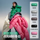 Bosideng puff down jacket for women winter 90 velvet thickened removable hood loose short fashion lazy style jacket