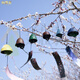 Nie Zhuang Feng CHIME suspendu japonais Feng Feng CHIME B&B Metal Retro and Scenic Area Balcony Courte Temple Temple Prayer Cons (avec signe imperméable)