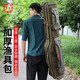 Xionghuo fishing rod bag fishing bag thickened fishing gear bag fish bag multi-functional sea rod bag fishing gear bag rod bag rod bag two-layer rectangular bag 125cm