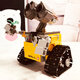 
Yuxing Model King Boy Assembling Building Blocks Programming Robot Wali Electric Remote Control Track Racing Model Children's Toy Gift Programming Wall Robot Building Blocks-687 Particles Compatible with Lego Programming Robot Building Blocks