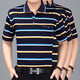 Danyuting Summer Nuevo estilo de Camiseta Middle de Middle Middle-Echel de mediana edad y ancianos Camiseta de mediana edad de 40-50, de 40-50 años, ropa de verano suelta Nanjia solapa de manga corta 1504 rojo xxs m código 48 código recomendado 7590Jin [Jin equivale a 0.5 kg]