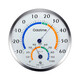 
Imported quality large diameter indoor thermometer, thermometer, precision hygrometer, industrial room home hanging type Odashi TH702 (diameter 20CM)
