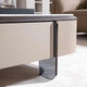 
Coffee table living room Italian light luxury rock panel bright light TV cabinet minimalist combination simple modern household small apartment stylish 13575cm long tea table TV cabinet