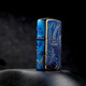ZIPPO [Light Luxury Tangcao] Treasure Wind-proof Kerosene Lighter Smoked Gold Baked Blue Collection Gifts for Boyfriends and Mens One Size Qianqiu Pattern (TC9901XJ)