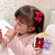 
Princess Haiyiduo children's bow hair clip internet celebrity floral style girl hair breaking artifact little girl elegant and does not hurt hair card 9272A yellow hair clip 2 piece set