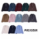 Luo Meijiang jk uniform blazer spring and autumn original style college style school supply sense short coat women's cardigan JK two-button black suit It is recommended to go up one size S