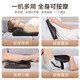 AUX (AUX) cervical spine massager shoulder neck waist back full body multifunctional massager hot compress massage pillow home massage cushion to parents and elderly birthday gifts [Ultravel version] Smart 6-key control/3 large mode/menggrass hot compress birthday gifts to parents and elderly birthday gifts