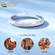 China Gold (CHINA GOLD) PT950 platinum ring for women, love like first sight, new ring, new Valentine's Day birthday gift for girlfriend and wife, No. 10, love like first sight, platinum ring, about 3.6g