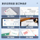 DELI得力自动凭证装订机会计用打洞器热熔铆管装订财务凭证打孔机胶管 得力14667装订机+铆管100根