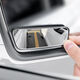 Wan Qinshan rearview mirror small round mirror large car reversing artifact reflective auxiliary blind spot 360-degree wide-angle ultra-definition car adjustable high-definition glass (one-pair)