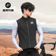 Rock Brothers Windproof Cycling Vest Road Bike Fleece Warm Vest Jacket Top Men and Women Autumn and Winter M
