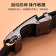 Kenlin Caven Coilenklaon Luxury Men's's Belt's Men's NOUVEAU 2025 Haut-de-Gen de gamme Générat en cuir cadeau Berning Birthday pour mon mari et mon petit ami 834Q-PW Couleur de pistolet [Counter Original Gift Box] 120cm