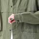 Jacket de trabajo de algodón Primavera y verano La chaqueta de trabajo de algodón puro de algodón de algodón de gran tamaño para hombres de hombres de moda.