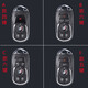 2022 Buick GL8 Key Cover echtes Leder Neues GL8 Business Car es Luzun 653T Key Bag GL8 Land Business Class 652T Schlüsselbund Cowide Buick GL8 [F Fünf-Tasten-Kaffee Brown] Doppelschicht Cowhide