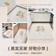 Küchenbodenmatten wasserdicht, nicht rutschfest, öldicht, PVC-Spezialteppich für Haushaltsböden, schmutzresistente, Whole-Shop 15917-Qiancheng Muxue 120x160 cm [wasserdicht, öldestell, einmal abgewischt]