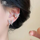 DAISY DREAM Medical Titanium Steel Super Immortal Hollow Butterfly Earrings Women's Face-Showing Small Ear Bone Nails Exquisite Simple Earrings Internet Celebrity Ear Jewelry Super Immortal Hollow Butterfly Earrings
