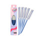 Kaiyin (KAI) imported from Japan eyebrow shaver for women and men (5 pcs), not easy to damage skin, blades suitable for novices