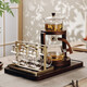 Genasi gantry glass tea set set lazy tea maker magnetic automatic tea maker Kung Fu tea set