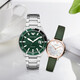 Emporio Armani Pareja Relojes, relojes europeos y americanos, parejas de moda y simples, cumpleaños, regalo de San Valentín chino, AR11338+AR11150 clásico y simple