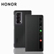 Honor (HONOR) is suitable for Honor MagicV2 mobile phone case, ultimate version, smart flip cover, new bottom bracket shell, business protective case, bottom bracket back shell (black), Honor Magic V2 extreme version