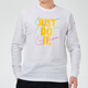 Nike (Nike) Sweat-shirt masculin automne, hiver et hiver Nouveau entraînement de remise en forme sportif polyvalent à la mode.