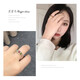 Ruohua (RUOHUA) Jiuyue Colorful Tourmaline Ring Female Yellow 14K Gold-filled Multi-layered Elastic Ring Birthday Gift for Girlfriend Multi-layered Elastic Ring 3-4mm