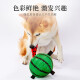 Japanese petio pet dog toy self-entertainment Shiba Inu Teddy spherical interactive pull hidden snack dog toy cantaloupe