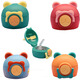 Pengbo Furui pour enfants thermique thermale tasse d'origine couvercle ours à tête de tête accessoires de tasse XT-826 Paille de paille.