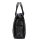 Pabojoe men's bag handbag genuine leather briefcase delicate soft calfskin business computer bag casual portable shoulder crossbody bag men PBJ148A black