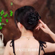 
Plasia Louise Hairpins for Women 2025 New High-end Paris Princess Clip Light Luxury Bow Dish Hair Shark Clip Headdress [Star Butterfly] Black 8cm Gift Box Pack