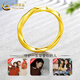 China Gold (CHINA GOLD) Möbius strip gold ring for men and women, pure gold ring, hand ornaments, couple's Valentine's Day birthday gift, ring number 12 1g
