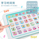 
Children's Pinyin Learning Machine Students' Chinese and English Digital Music Cognitive Point Reading Learning Tablet Early Education Toy Coral Powder Learning Machine (6689-24B
