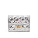 Gboni Fashion Card Bag Women's Short High-end Key Coin Bag Gift Leather Mini Gift Small Wallet Student Coin Wallet Classic Black
