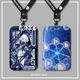 Hishi Genshin Impact Water God Funinga Card Set Student Campus -Karten und mittlere Karten Schulkarten und Zertifikatsets mit Lanyards Funinga Z15283 [Kartensätze + weiß geflochtener Schlüsselbund]