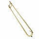 Principiantes de la estrella HeLa Tube B-Flat Alto Trombone Professional B-Flat Performance Student College Calificación General Tenor XTT-130