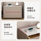 LUOSEN slate bedside table modern simple light luxury high-end bedroom installation-free bedside table light gray