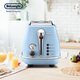 Delonghi CTOV2103.AZ toaster icona retro breakfast series household bread machine ocean blue 2-piece