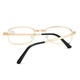 40,000 kilometers of anti-blue light reading glasses metal high definition smart folding reading glasses for men, women, middle-aged and elderly people 200 degrees
