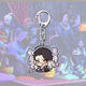 JBA (JBA) Contrat intrépide Figure Keychain Kelechain Pendant périphérique Renai Jean-Feng Neon Creative School Sac Hanging A673 5cm (Tear avec un film des deux côtés est plus clair)