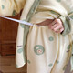 Roumanqi Pyjama enceinte enceintes enceinte en pyjamas et à l'hiver Vêtements de confinement d'air Interrupteur de coton à trois pièces pour femmes post-partum allaitant et nourrissant les vêtements à la maison RSY-831 Ensemble trois pièces XL (recommandé 120-140jin [Jin est égal à 0,5 kg])))